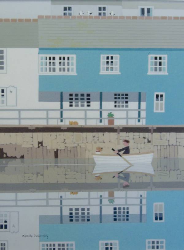 - Acrylic on Canvas, Painting by Sasha Harding, measuring 60 x 45 cm (H x W) framed at 72 x 57 cm £1950